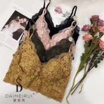 Dime Rey 2339 Summer thin Lace Underwear Hollowed-out Comfort Wrap bra Breathable Harness Woman