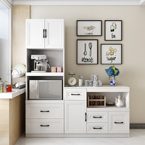 Side cabinet modern minimalist dining room cabinet cupboard side cabinet kitchen cabinet microwave oven lockers can be customized