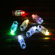 Colorful flash finger lights Christmas Eve holiday party decoration lights color luminous ring lights
