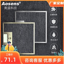 Aosheng hidden inlaid marble floor five-hole network socket 304 stainless steel floor socket bottom box