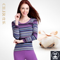 Shile body body thermal underwear women cotton winter slim bottoming cotton sweater cotton autumn trousers set thickened