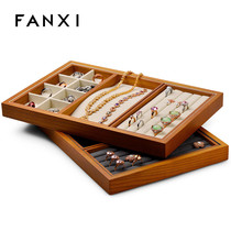Vansi FANXI Solid Wood Jewelry Disk Ring Needle Jewelry Disk Multi-function Jewelry Accessories Plate P071