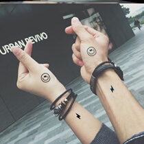 Tattoo sticker male and female waterproof persistent Korean small clear new cute emulated sexy tinged green net red and semi permanent sticker