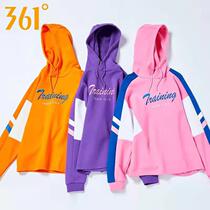 361 sports sweater female 2021 Autumn New hooded pullover sweater regular casual long sleeve sports top female