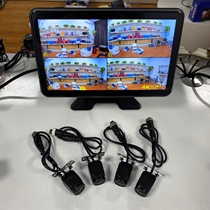  Super night vision camera 10 inch IPs HD screen with touch screen voice voice control