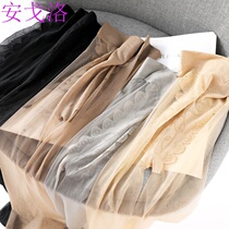 Stockings women anti-hook thin piece socks spring and autumn summer large size flesh color pantyhose