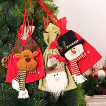New Personality Christmas Candy Bag Christmas Gift Bag Seniors Snowman Apple Packing Bags Children Gift Bags