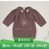  Domestic spot APOLINA retro baby childrens BOHEMIAN embroidered handmade one-piece 88