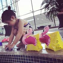 Childrens swimming ring cartoon sleeve Arm ring Adult male and female baby floating ring Swimming equipment artifact floating swimming sleeve