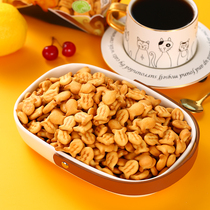 Russia Imports Soda Biscuits Small Fish Full Fermented Salty Suzi Baby Snacks Children's Music 400g Pack