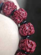 (Already Jade paste) Burst Nepal Tibetan Donkey Kong Bodhi hand string male play Buddha bead bracelet