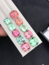 (Little Zhangs classmate of Zhuhai Gaoqi) Afghanistan Natural Green Bite-Seal Pink Seal-Seal Mint Green Beatrite