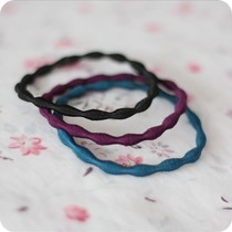 South Korea imported head rope kknekki lotus root rubber band basic elastic rope Joker rubber band easy to use Hairband