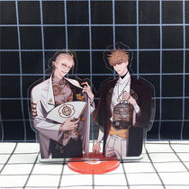 19-day animation brand Xia Da Golo Yoko Gate Xiaoli surrounding acrylic double-sided transparent keychain