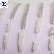 Transparent series France Import LM crystal gloss transparent sequin method Embroidery Material Nail Pearl Clothing Accessories