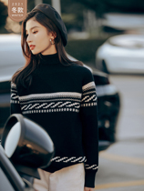 Lacquer quantity One cut subtaller undershirt female winter milk apricots color High collar fur coat design sensation Neyhitch 1805