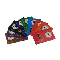 Chip card waterproof automatic Mahjong chess room Suitable for custom PVC plastic chip token square chip coin