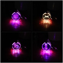 My world Crystal withered fear of history necklace diamond sword pick Tiff pendant storm around J keychain coolies