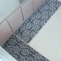 Home Footbed Kitchen Ground Mat Strip Water Suction Oil Suction Anti Slip Mat Customizable Restaurant Mat Full Bunk Cut