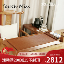 TOUCH MISS tea tray household light luxury Bakelite drainage tea table simple kung fu tea tray electric Bakelite