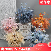 Wedding simulation flower love champagne peony Peony potted flower wedding hall stage flower point