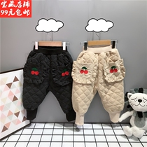 Baby cotton pants winter baby baby children warm pants hot pants wear casual pants