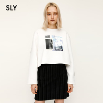 SLY spring new fashion striped A-line casual skirt 030CAZ31-6750