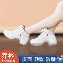 Square dance shoes with sailor jazz white spring dance shoes female adult square dance dance female shoes soft sole