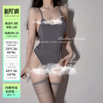 RSISTU Waist Fine Girl Pure Desire Wind Erotic Lingerie Woman Cross Beauty Back Seductive Harness One-piece Suit