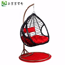 Sling basket rattan chair adult hanging chair indoor home birds nest hammock balcony swing chair outdoor lazy cradle single and double