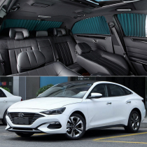 Modern Fista Car Curtains Special On-board Track Sunscreen Sunscreen shading shading curtain telescopic side curtains