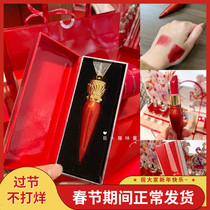 Christian Louboutin radish cl2020 Christmas limited red lipstick 099 queen scepter