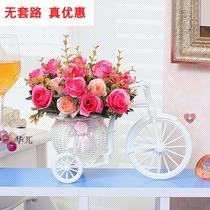 Fake flower Simulation float Home bedroom living room potted wine cabinet Desktop coffee table Dining table Floral decoration ornaments Flowers