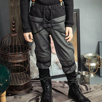 Leven Jubilee No crotch B Fashion Casual Boy Moderate Knit Trousers 2022 New Jeans Teen