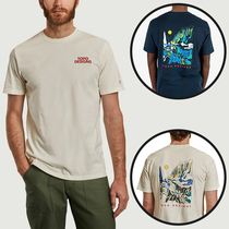 Spot TOPO-DESIGNS Summer Tide Men Leisure Breathable Comfortable Vintage Organic Cotton Short Sleeve T-shirt