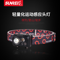 Hynix Headlights Pleasing X Outdoor Night Fishing Ultra Bright Intelligent Induction Wearing led phishing lights Intense Light Waterproof