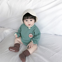 South Korea INS burst baby jumpsuit Men and women baby baby bread Anpanman children climbing clothes Childrens one-piece coat