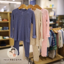 Direct mail BLUEDOG Korea Blue Dog Big Boy 21 winter men and women underwear set W10-532-02