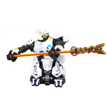 Net red hot robot fight iron armor three kingdoms Electric remote control battle fighting toy double speed warrior