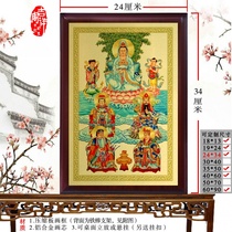 Tzu Hangs live-action Mazu Guanyin Kitchen Gods Land Statue at the mercy of the whole family fairy Pendulum Terrace like a true warrior teacher
