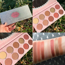 Autumn and winter Febble export Dubai 10-color eye shadow plate bean paste champagne mermaid Ji earth color polarization has been on the horizon