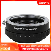 No song EOS-NEX adapter ring adjustment aperture Canon EF lens turn Sony e card port A7a 7R2 A6300