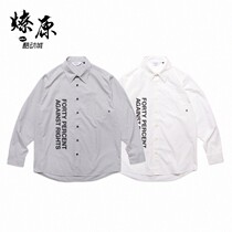 forty percent against rights fpar broad shirt ls 18FW shirt