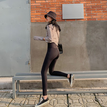 Shark skin beating underpants in summer Womens thin section Anti-walking light High waist yoga Sports tight close-up Hip Elasticity