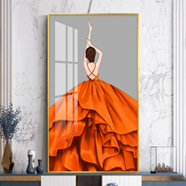 Fanghua Diamond painting 2021 New Full diamond living room 5D porch beauty cross stitch 2020 points small pieces masonry embroidery