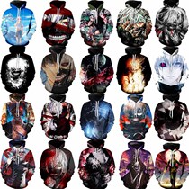 Anime Tokyo Ghoul Sweater Printed Sweatshirt Top hoodie