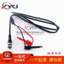 BNC revolution test hook test line Q9 revolution probe hook test line BNC oscilloscope probe line Double hook test line