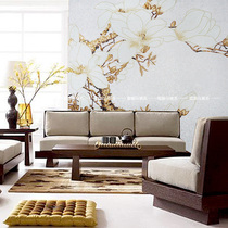 Cats eye Chinese magnolia ice jade mosaic cut painting Restaurant TV background wall entrance puzzle art tile