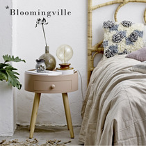  Denmark Bloomingville Side table Side table Coffee table Bedside table with drawer White Nordic design imported