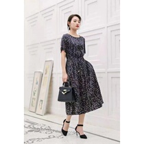 Silk palace square light luxury clothing 2021 new tremble hot high-end custom-dress 90669